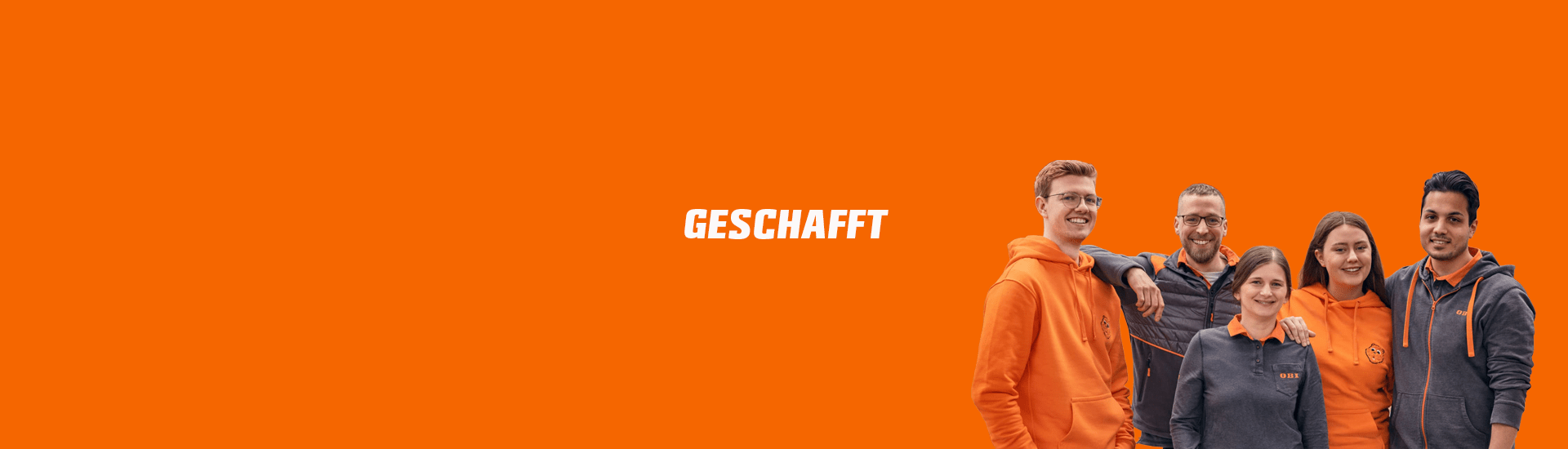 Geschafft