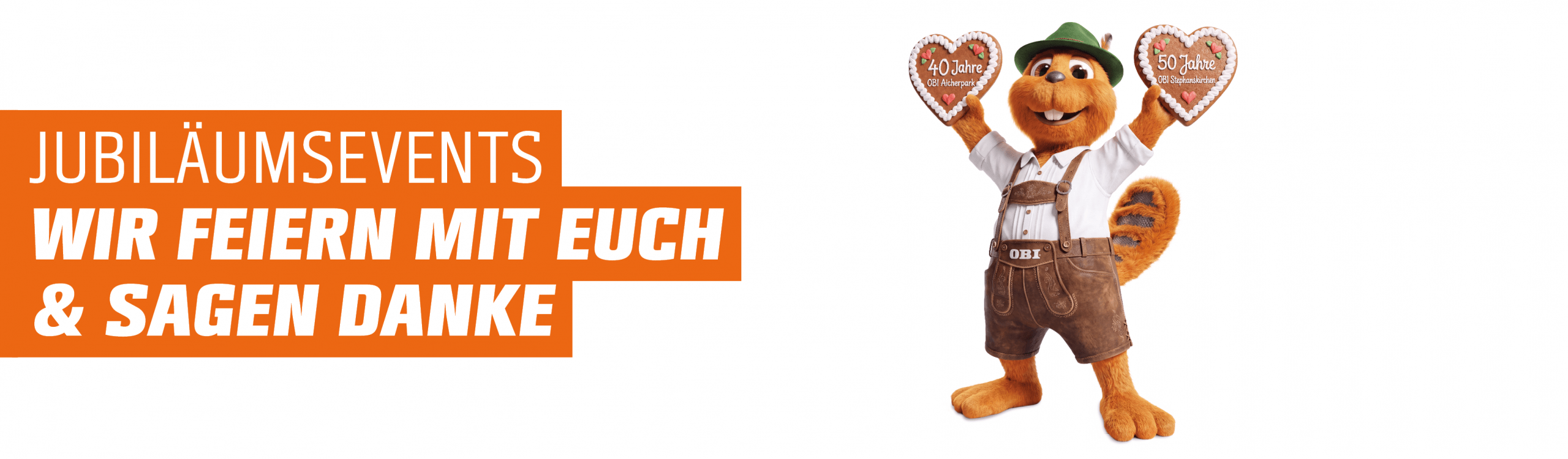Jubiläumswochenende 2 mit Glücksrad und Gewinnspiel
